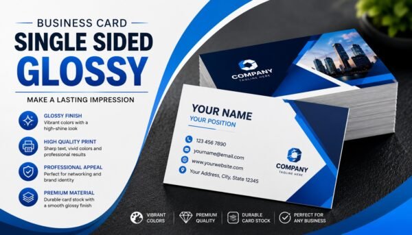 Business Card Single-Sided (400 gsm)